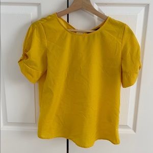 Yellow Banana Republic Blouse